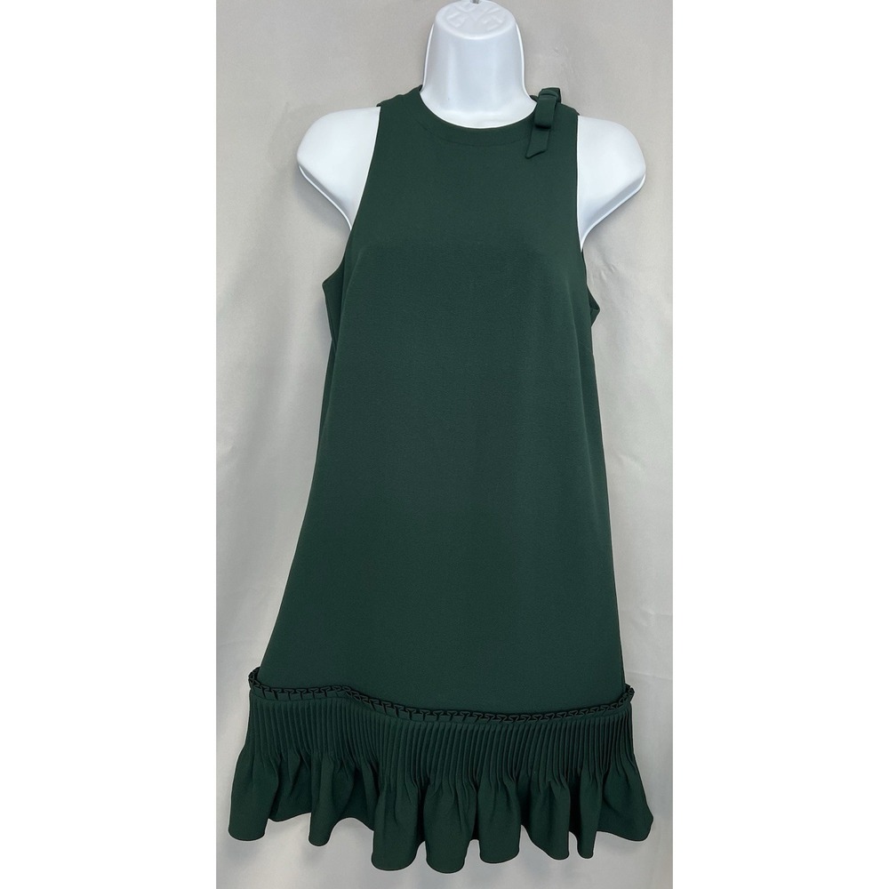 Alex Marie Women's Shift‎ Dress Green Sz 4